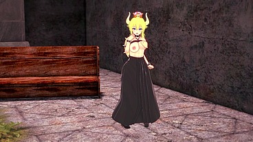 Koopa-hime - Bowsette Getting fucked POV - Part 1 (titi job and blow job) (part 2 on premium)