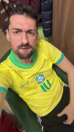 Hot Stepdaddy Showing off Big Cock
