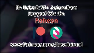 Furry Synth Blowjob and Thighjob