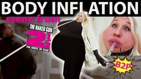 Body Inflation Bloated Belly Breast Expansion Popping MP4 720p SD