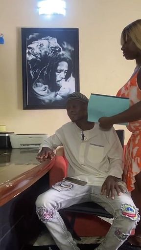 Real Estate Agent and Her Client