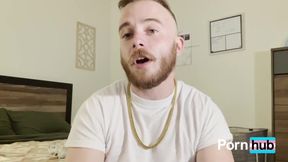 Luke Hudson Gushes Trans Cum Choking Gold Chain Visibility Destroyed