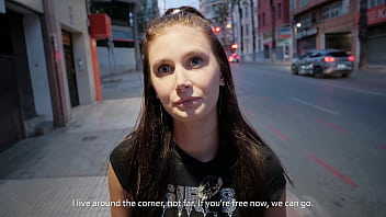 Tall beauty with big tits gives blowjob and rides cock