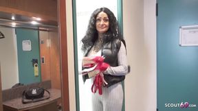 First Anal Sex For Big Tits Tattoo Model Mia Roux At Pickup Casting