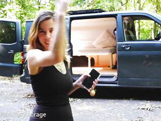 ✨ VLOG #three // Shall we test the couch of the van with a hiker?