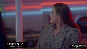 Deeper. Gorgeous MILF Penny Seduces Stranger in Public