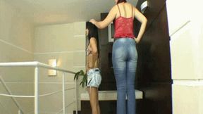 HOT KISSES GIANT GIRL ADRIANA GIANT VS LITTLE BARBARA - FULL VERSION