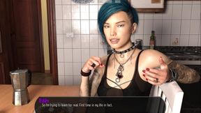 Two hot babes share lucky guy in FFM threesome