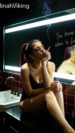 Smoking in the Bathroom