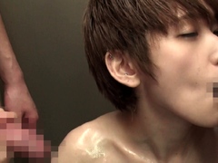 Japanese blowjob and handjob