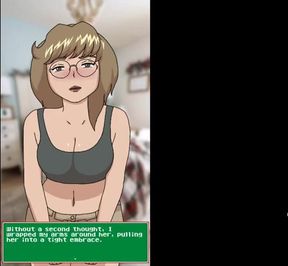 Get ready for an unforgettable time with Xmas Visitor - a cartoon milf's animated sex game!