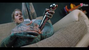 Tattooed teen ASS to MOUTH overload with METAL toy - PROLAPSE, gape, ANAL, ATM - split tounge, goth, punk, alt porn - ZF015
