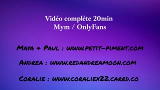 We touch each other, girls - French