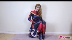 Incredible Aurora Phoenix is the Captain Marvel of feet (720)