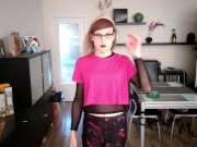 Goth Fitness class is in session y'all