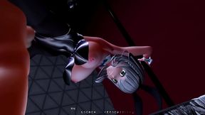 Noel Shirogane Vtuber Anime Sex Scene With Hot Hentai Action