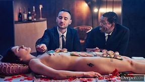 Ravishing Matty Mila Perez - side fuck scene - Deeper