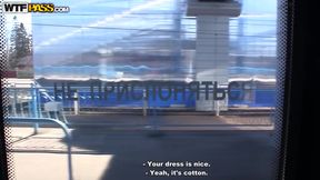 Hanna - Pickup porn with girl from the train