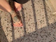 Dirty Feet French Pedi Preview