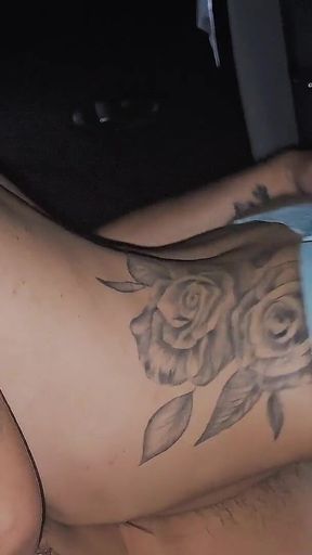 A Penis Flashing on a Rainy Night for Two Brunettes on the Street