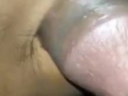 jugando umpoco con mi pene