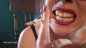 Smokers Mouth and Teeth