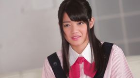 Newcomer Shiho Mukai ~ what *** of timing is this?! the porn debut of a major fast food worker!
