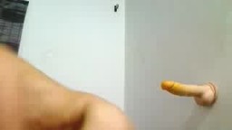 BIG DILDO FROM MY TROHAT
