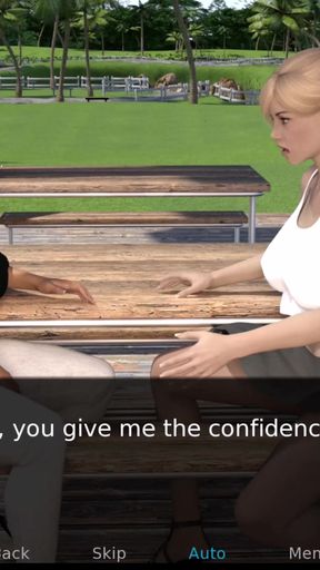 Project hot wife - playing with jenny's boobs outdoor