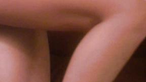 Naughty real hot girl masturbates with unusual toy