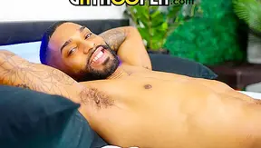 Ripped James Harp Strokes His Thick Cock with Abs on Full Display