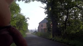 4 girls only: Azginim1 - Nude walk and masturbation in public @Belgium, Tessenderlo, Engsbergen, Heiveld-Steenovenstraat