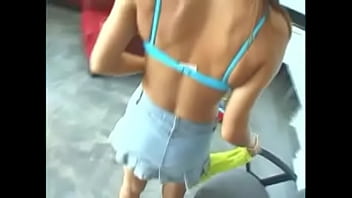 Who is this hot sexy blonde undressing girl please ?