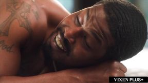 VIXENPLUS Naughty MILF Penny Takes On Two Thick BBCs