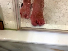 Linsey Dawn solo foot fetish