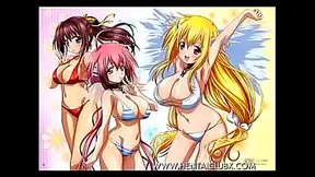 Shiny Metallic Beauties Exposed in Steamy Ecchi Hentai Fantasy