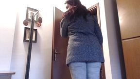 evil stepmom roleplay: nicoletta catches you with her slippers & takes total control