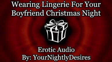 Christmas night wall fucked lingerie soaked loud moans