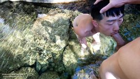 Tarzan Fucking Jungle Twink in Water