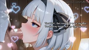 Horny Youmu organizes a wonderful threesome with Reisen (Sex JOI)