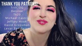 Pink Lipstick on Plexiglass Asmr