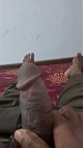 Indian Man Solo Masturbate