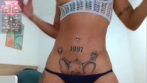 TS Angelique Monroe - Webcam show from July 11, 2025