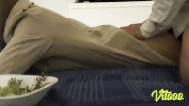 My fetishist girlfriend likes to have sex with clothes on