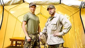 Sarge Damien Stones Pounds Young Zacks Tight Hole – Hardcore Gay Anal