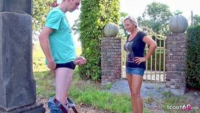 Bi-Jenny accepts dripped on by a huge load