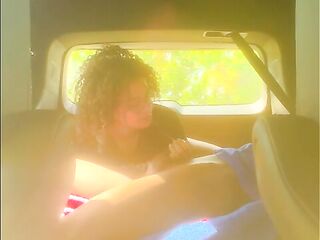 Thick big beautiful woman Dominican Rides BBC In Public Part two