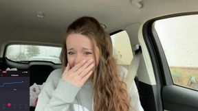 Public Lush at Target & Starbucks Drive Thru - Too Horny to Stop!