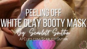 Peeling Off White Clay Booty Mask