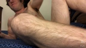 pov stud denies lover, jerks, & gives cei